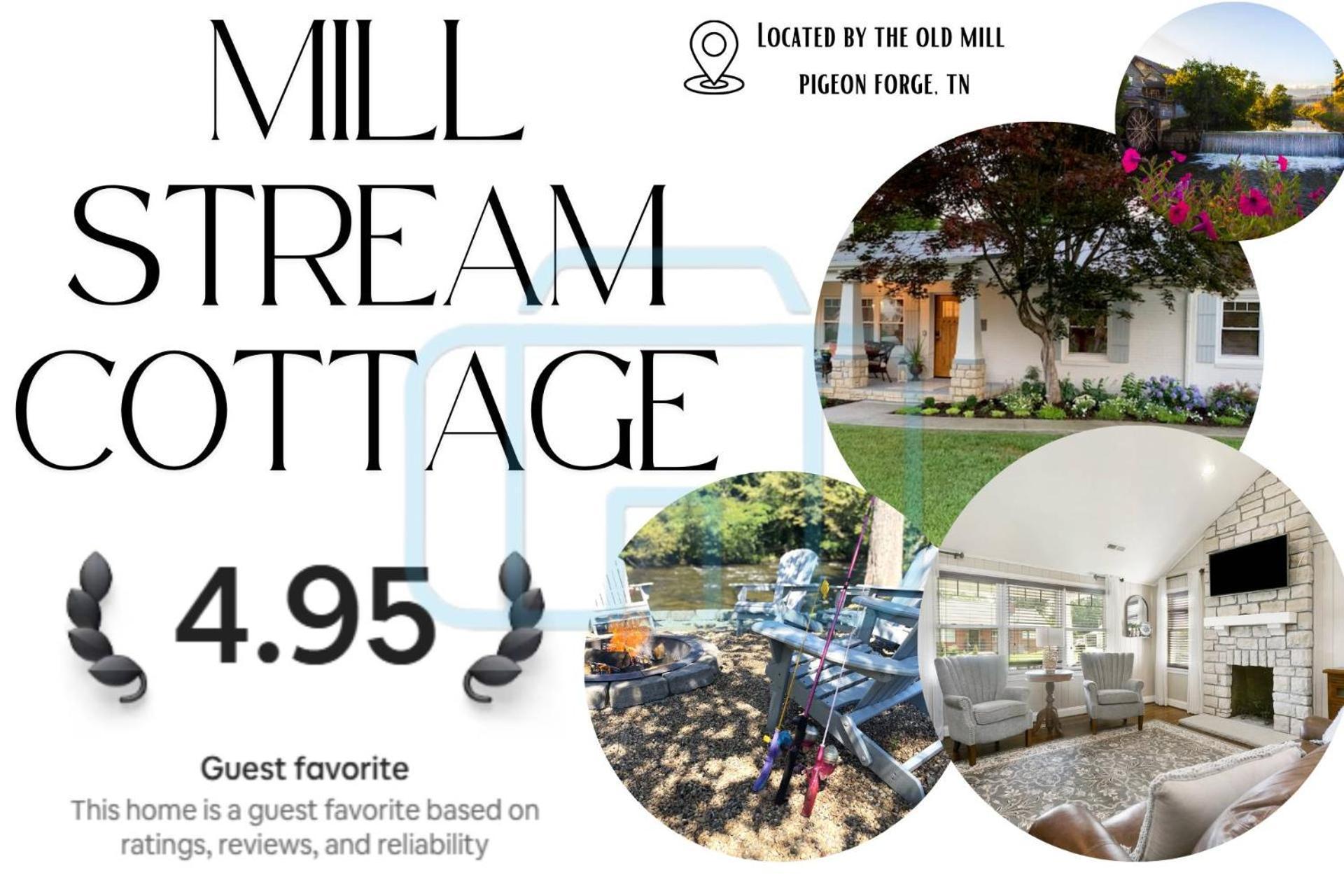 Mill Stream Cottage 비둘기 포지 외부 사진